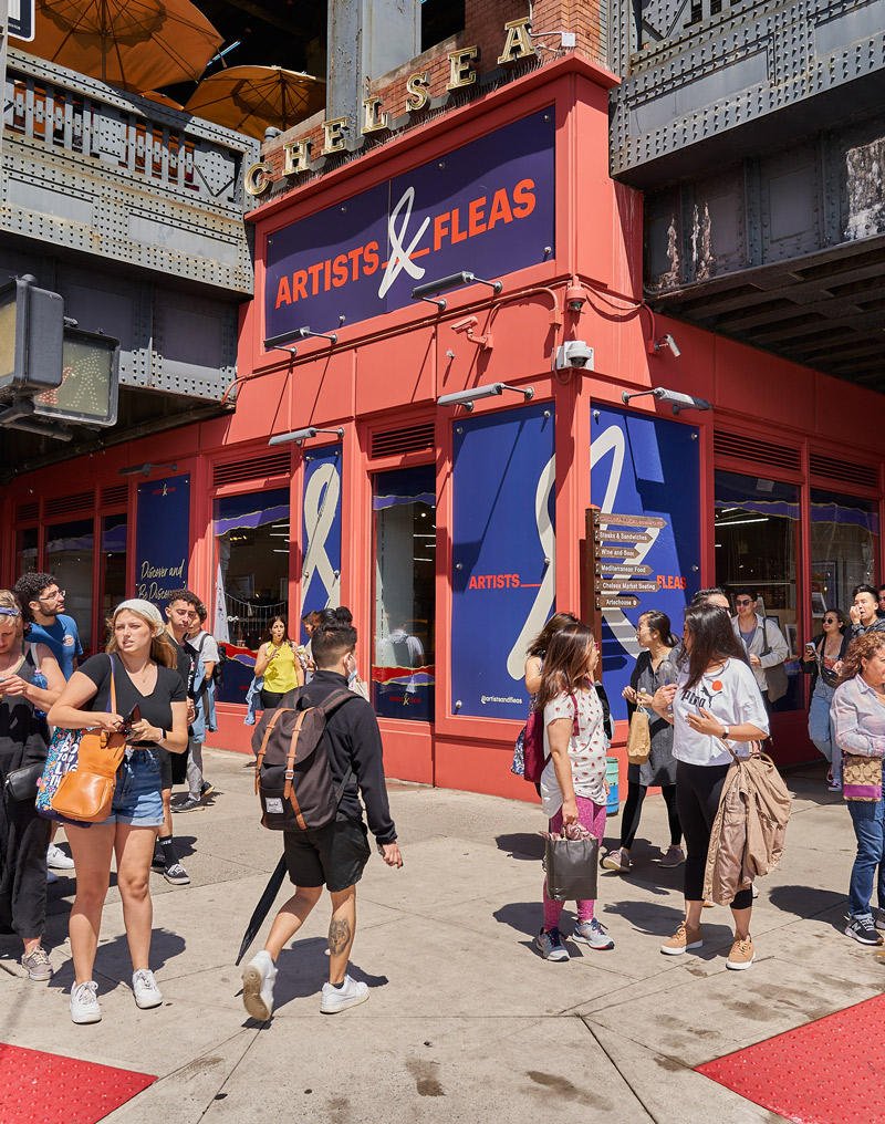 Chelsea Market Artists and Fleas exterior