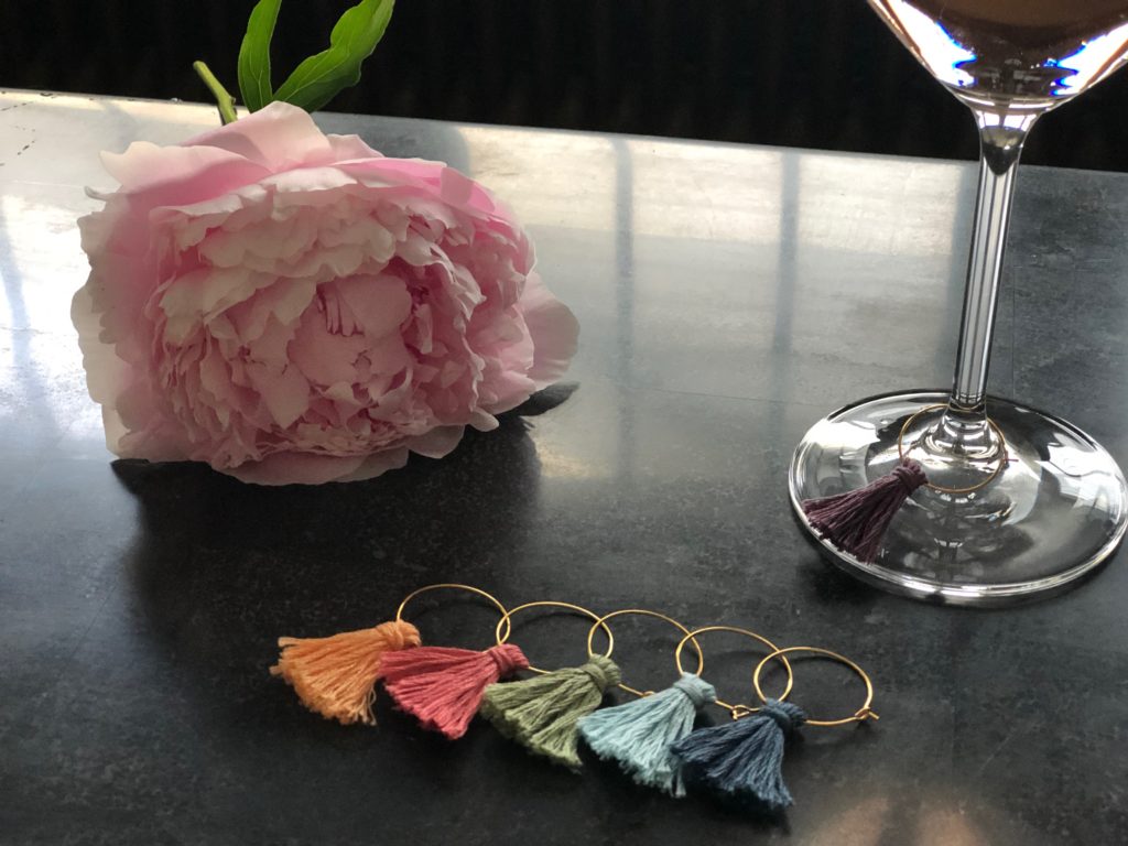 DIY Tassel Wine Charms