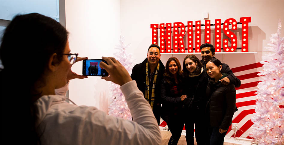 Thrillist Holiday Hideaway x Artists & Fleas