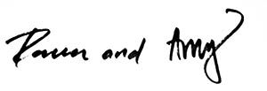 Amy and Ronen signature