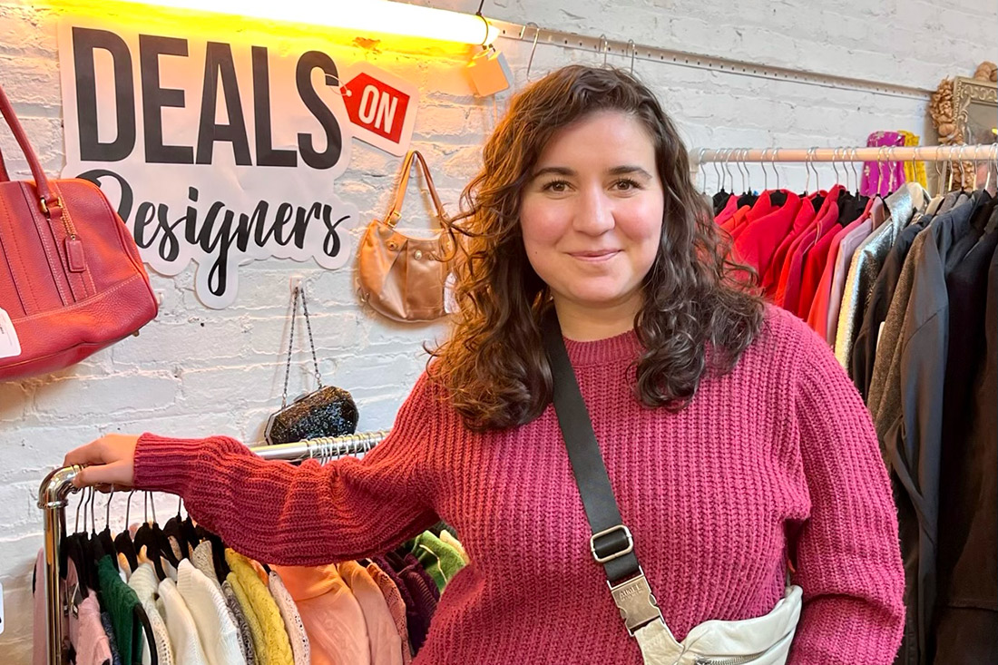 Vintage clothing brand that sells at Regeneration market in NYC