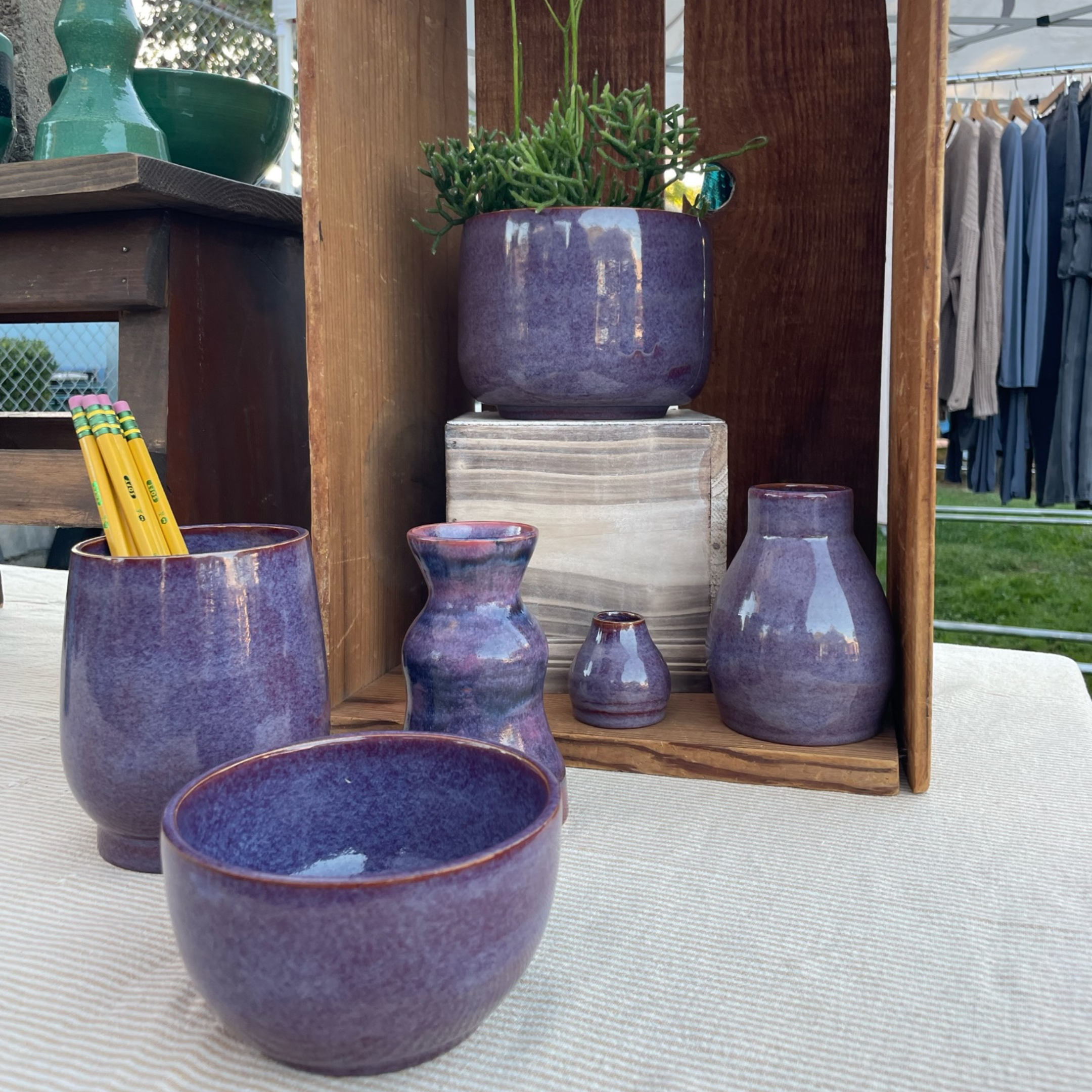 Handmade pottery from Recreational Pottery