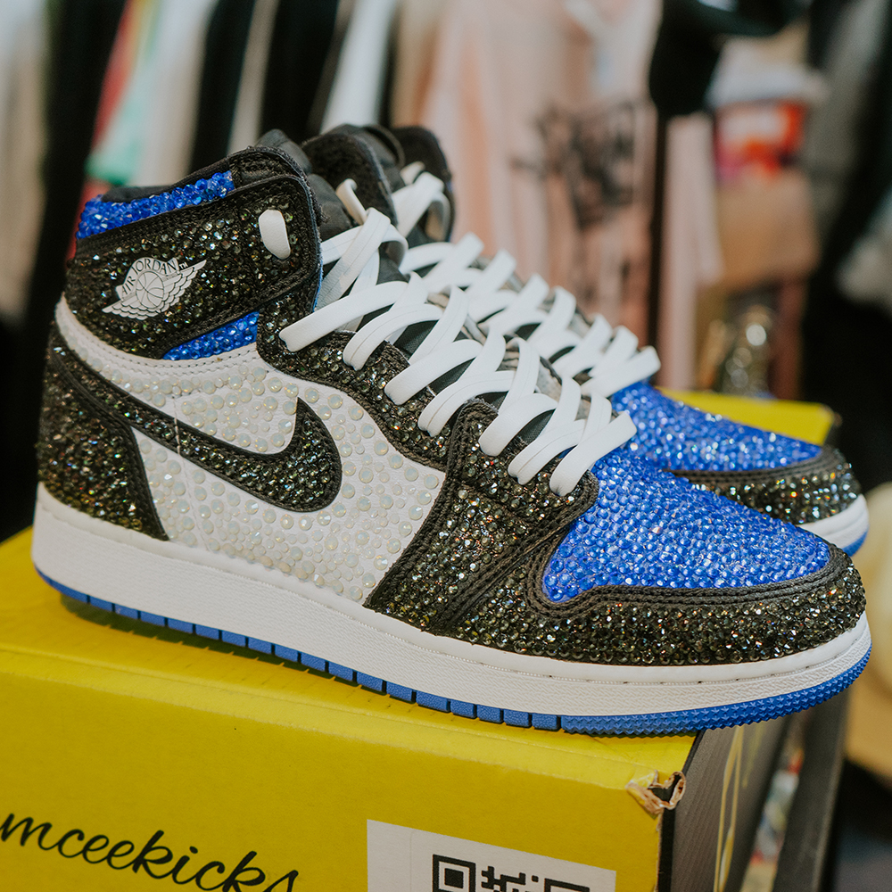 Custom sneakers from Emcee Kicks NYC