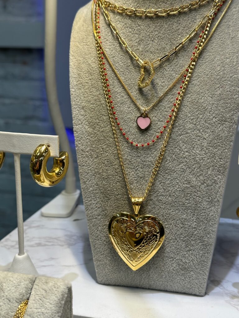 Heart necklace from Keila Jewelry in