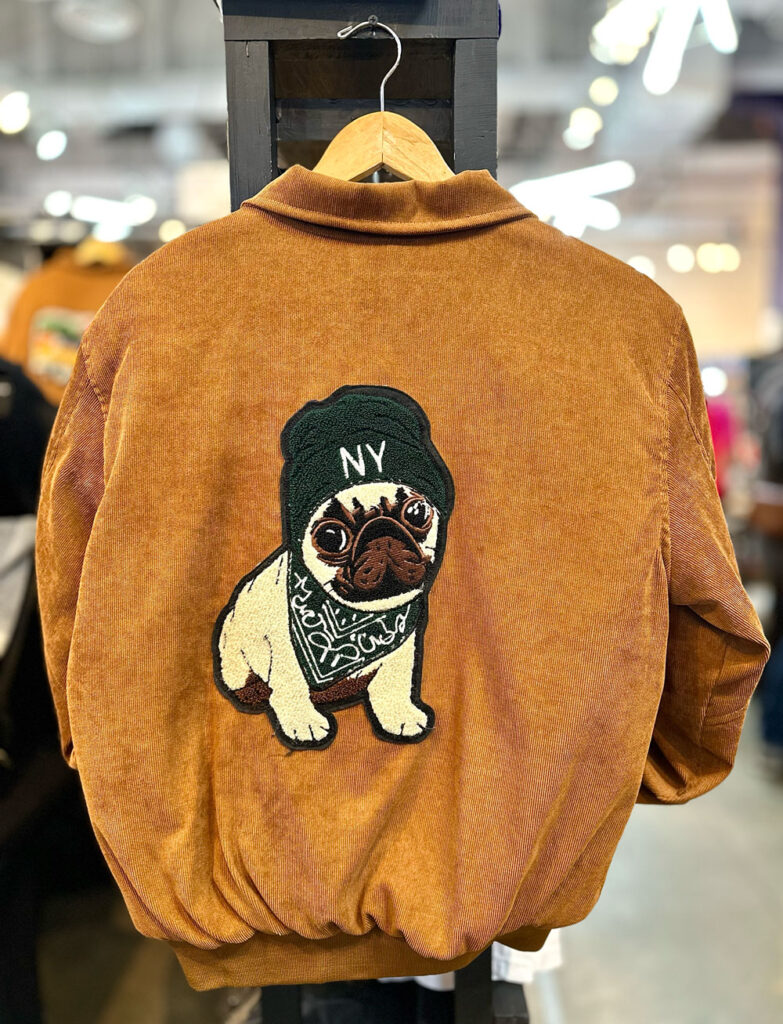 NYC apparel brand at Artists & Fleas - Askan