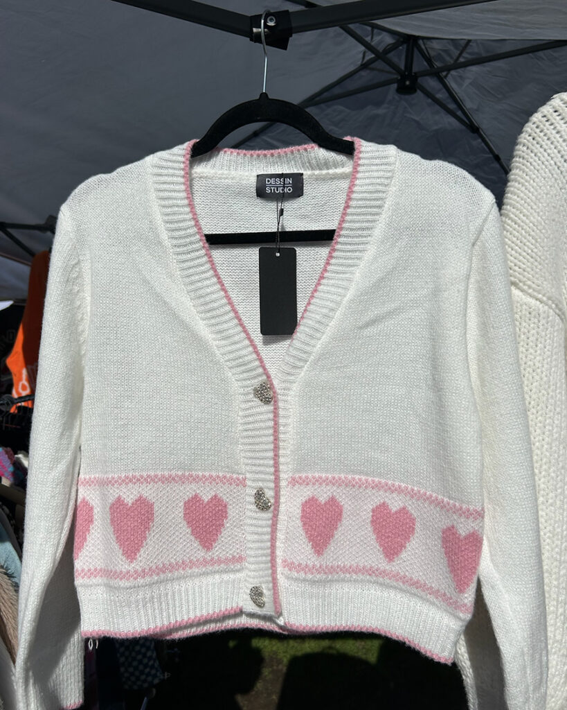 Adorable sweater from Dessin Studio in Venice.