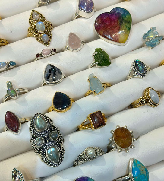 Jewelry by Franniart in Chelsea Market Artists & Fleas