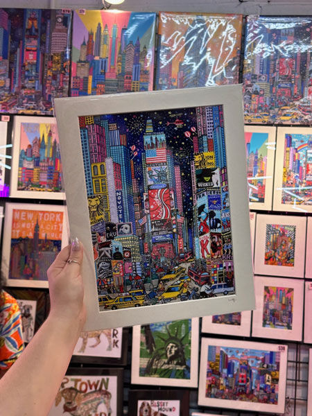 NYC inspired print from Pinky Pilots at Artists & Fleas