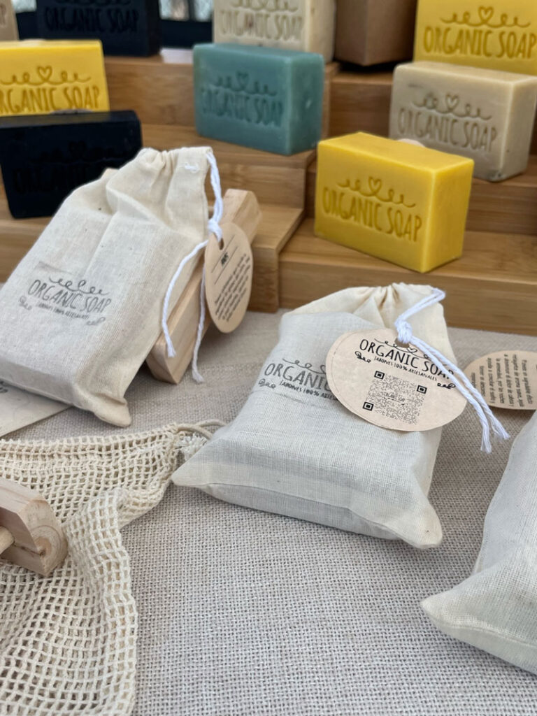 Organic soap brand in Venice Beach