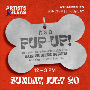It's a pup-up!