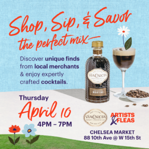 Shop, sip, & savor